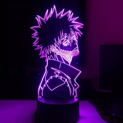 My Hero Academia Acrylic 3D Lamp