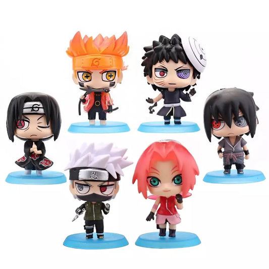 Conjunto de minifiguras de Naruto