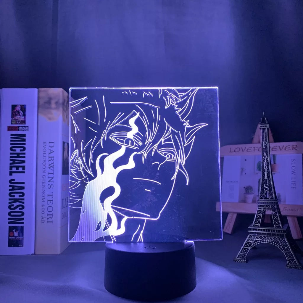 Black Clover Acrylic 3D Lamp