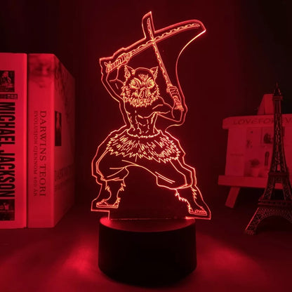 Demon Slayer Acrylic 3D Lamp