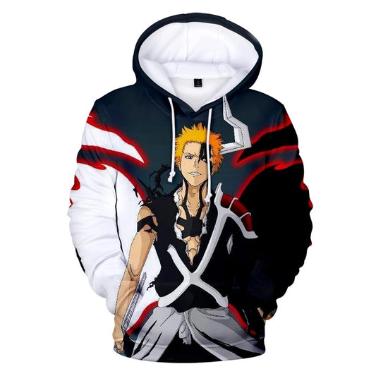 Sudadera con capucha blanqueada