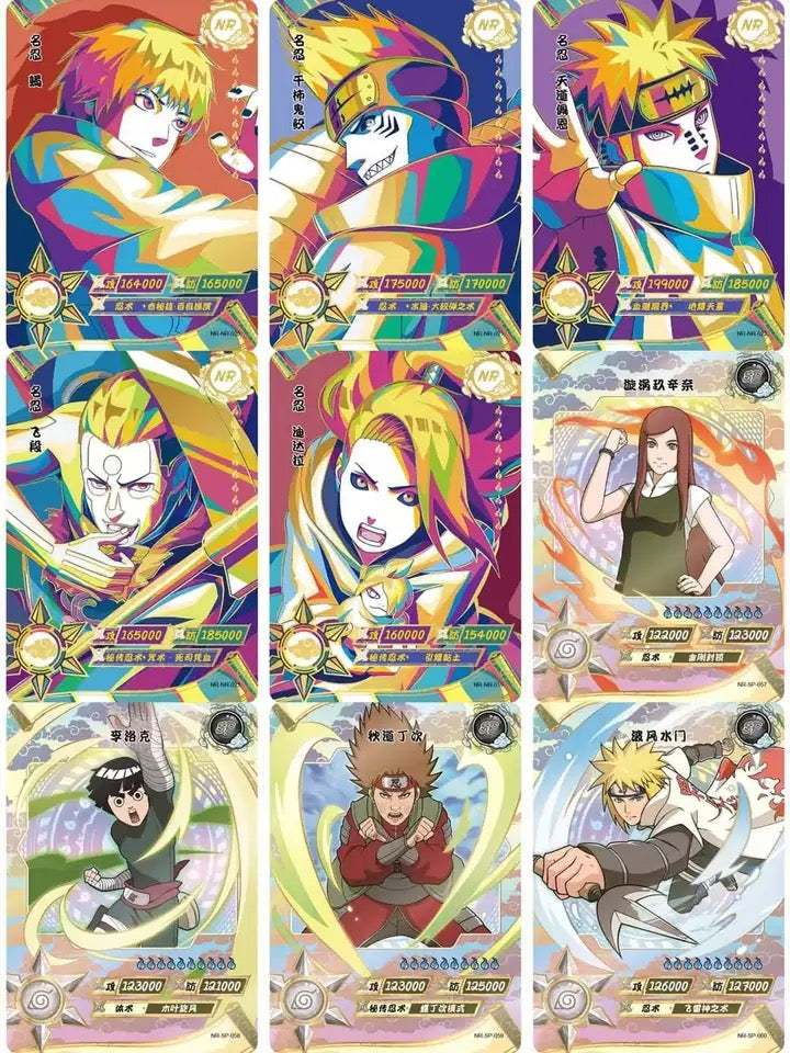 Naruto Shippuden Booster Cards