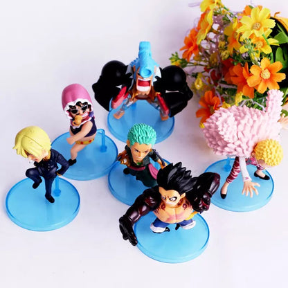 One Piece Mini Figures Set