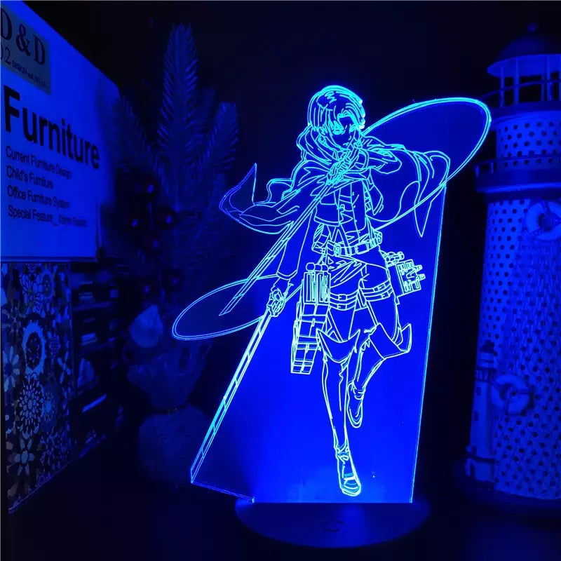 Attack on Titan 3D Lamp