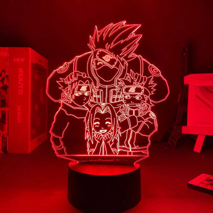 Naruto Acrylic 3D Lamp