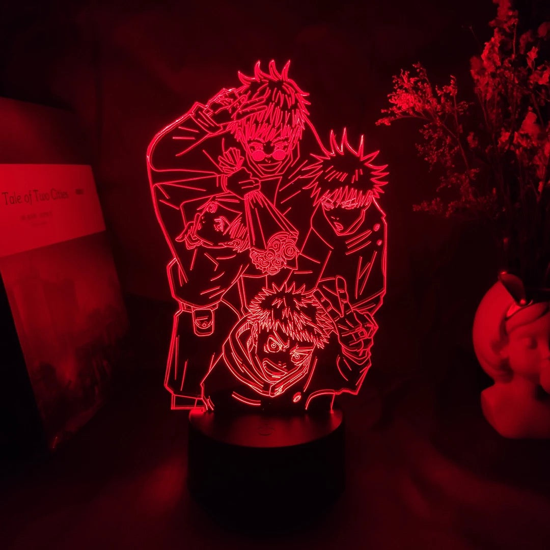 Jujutsu Kaisen Acrylic 3D Lamp