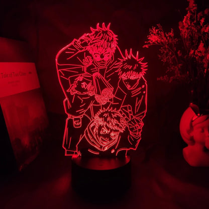 Jujutsu Kaisen Acrylic 3D Lamp