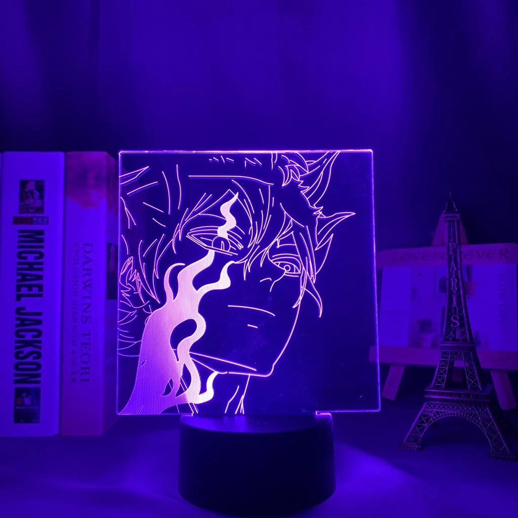 Black Clover Acrylic 3D Lamp