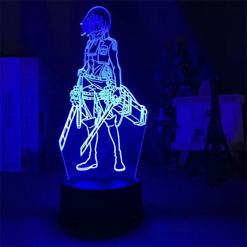 Attack on Titan Acrylic 3D Lamp