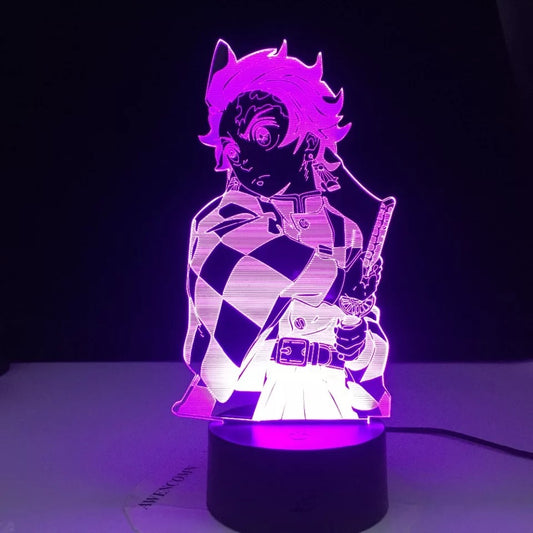 Lámpara 3D Demon Slayer