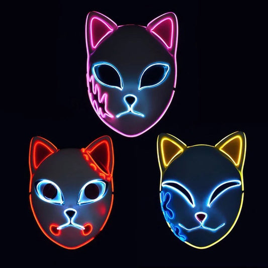 Máscaras de cosplay (LED)