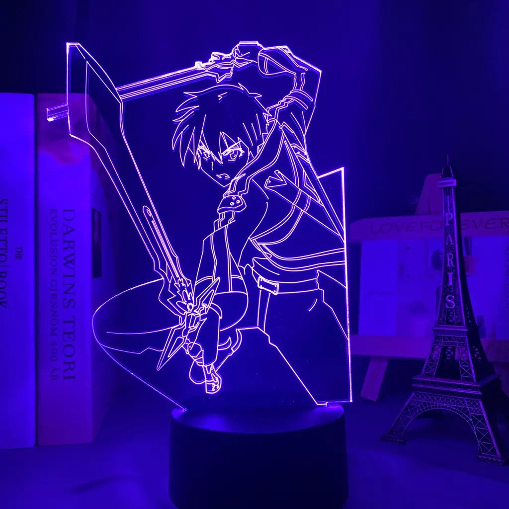 Sword Art Online Acrylic 3D Lamp