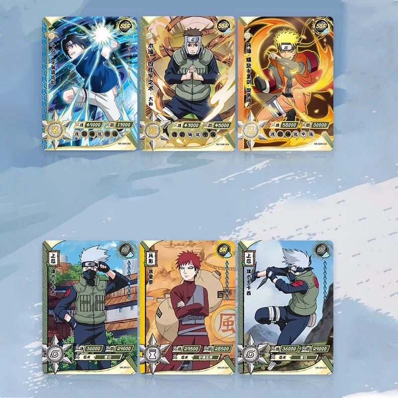 Naruto Shippuden Booster Cards