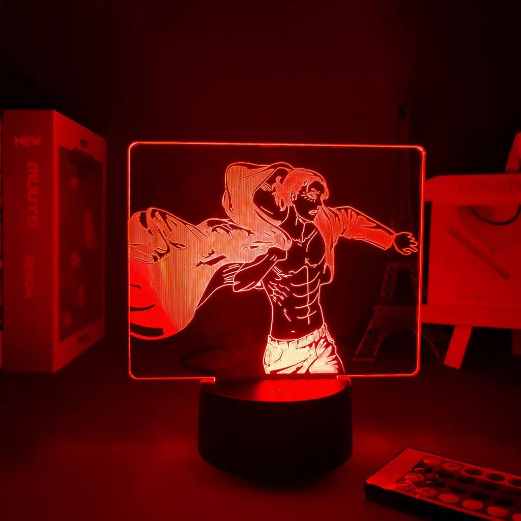 Attack On Titan Acrylic 3D Lamp