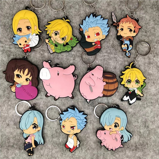 The Seven Deadly Sins Keychain