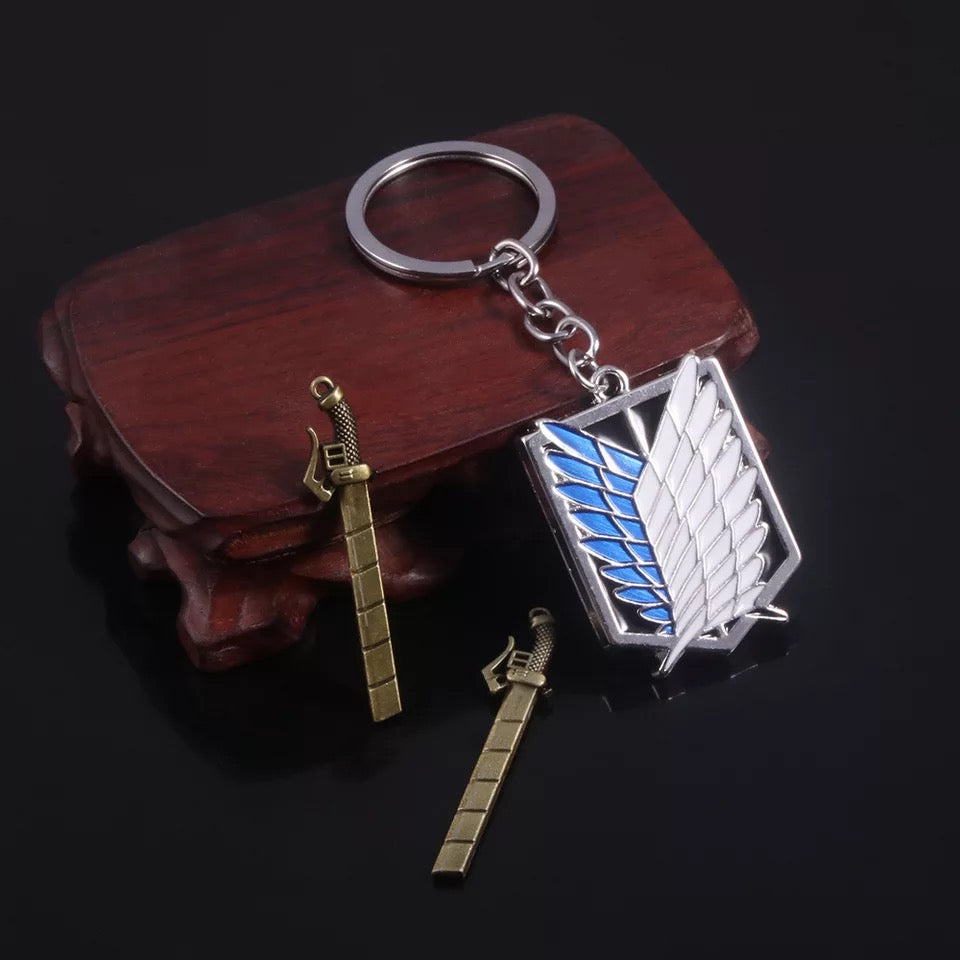 Attack on Titan Keychain