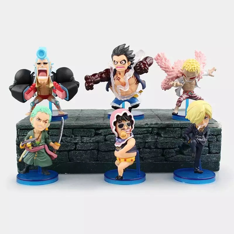 One Piece Mini Figures Set