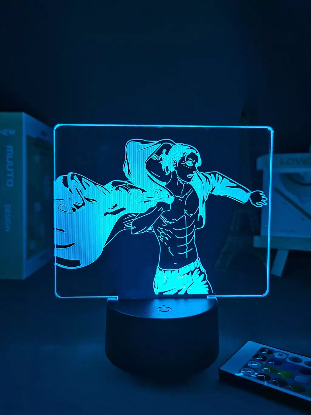 Attack On Titan Acrylic 3D Lamp