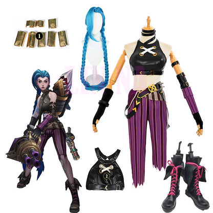 Arcane Jinx Cosplay (PRE-ORDER)