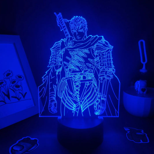 Berserk Acrylic 3D Lamp