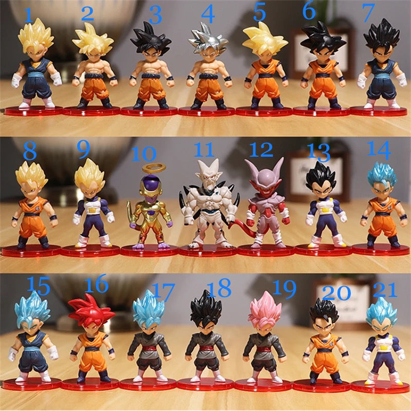 Dragon Ball Super Mini Figures