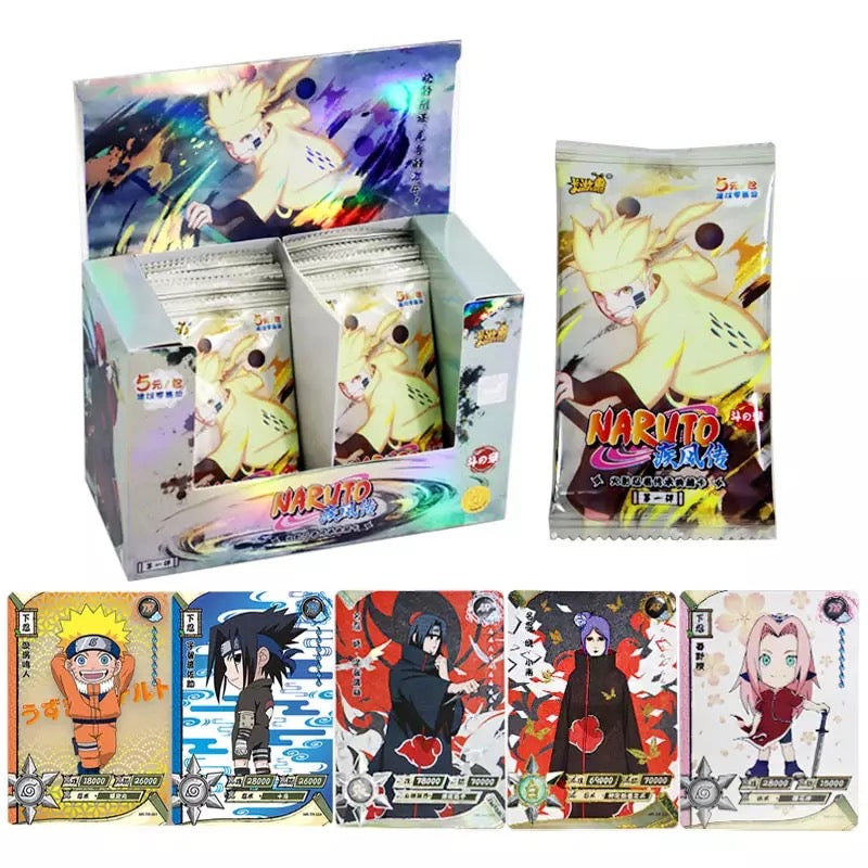 Naruto Shippuden Booster Cards