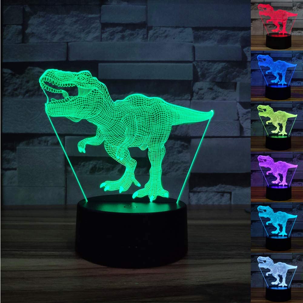 Dinosaur 3D Lamp