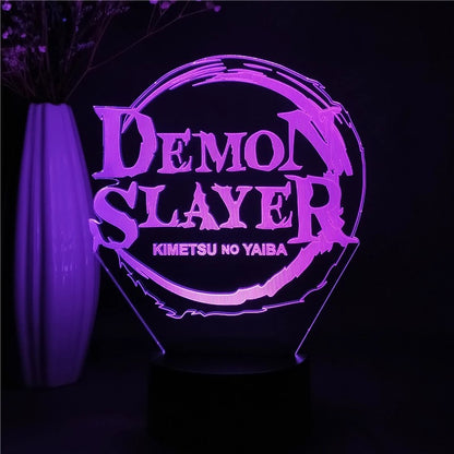 Demon Slayer Acrylic 3D Lamp