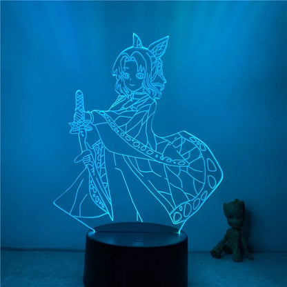 Demon Slayer 3D Lamp