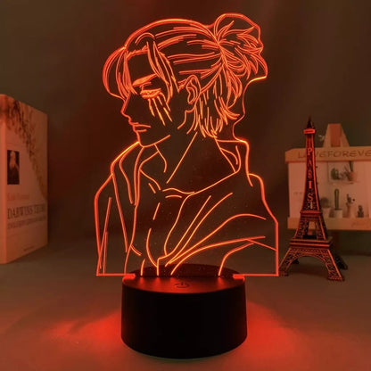 Attack on Titan 3D Lamp