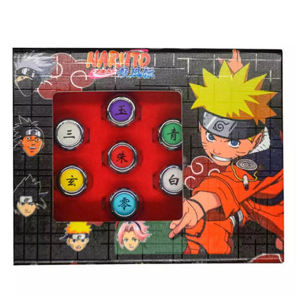 Naruto Rings Set