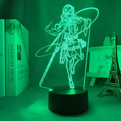 Attack on Titan 3D Lamp