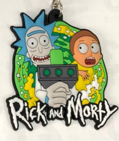 Rick and Morty Keychain