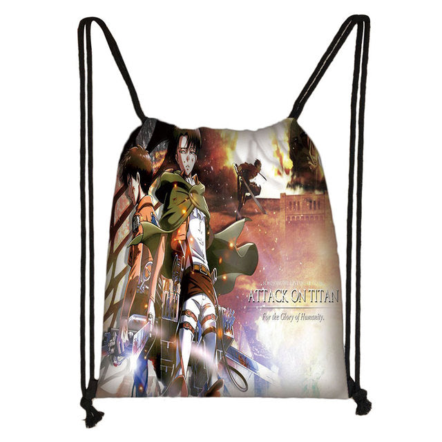 Anime Drawstring Bags