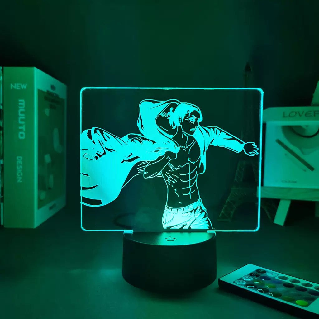 Attack On Titan Acrylic 3D Lamp