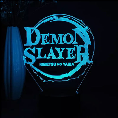 Demon Slayer Acrylic 3D Lamp