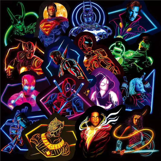 Stickers! - Marvel (Neon)