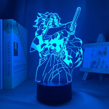 Demon Slayer Acrylic 3D Lamp