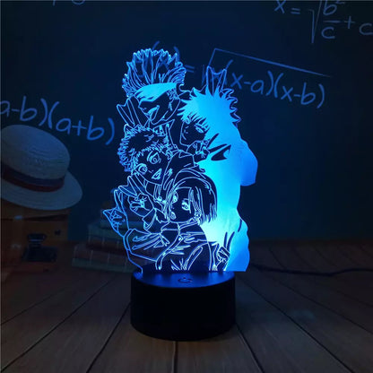 Jujutsu Kaisen Acrylic 3D Lamp