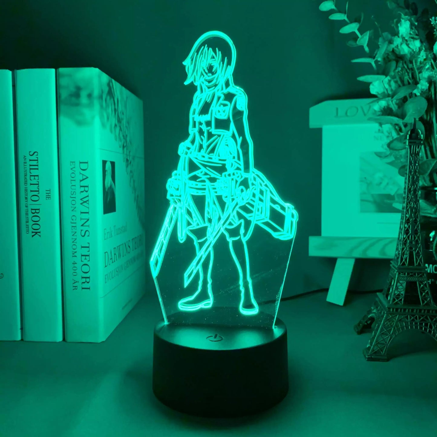 Attack on Titan Acrylic 3D Lamp