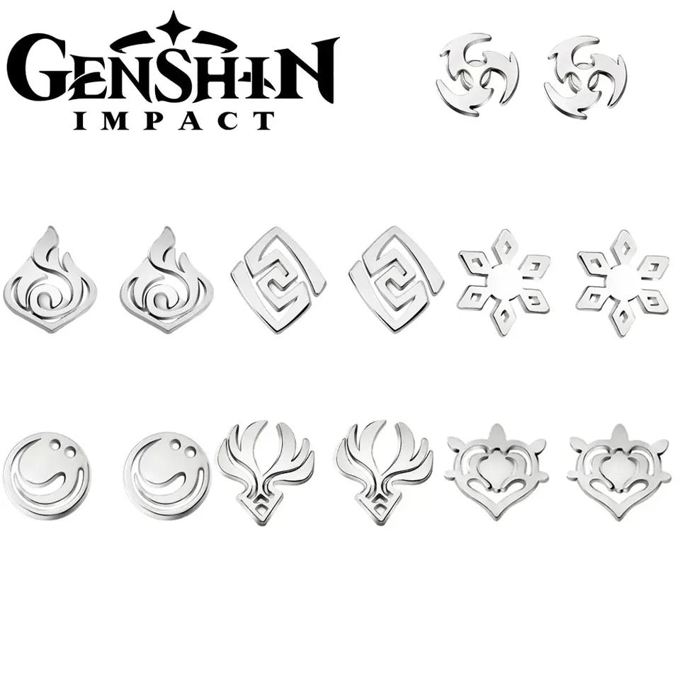 Genshin Impact: Earrings (Elemental)