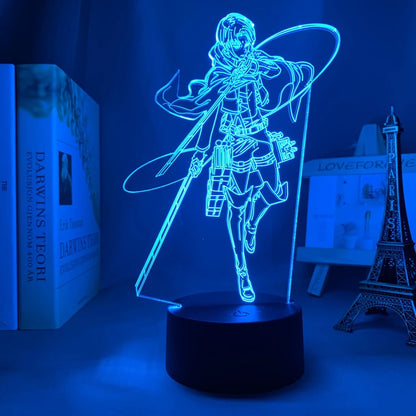 Attack on Titan 3D Lamp