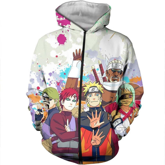 Sudadera con capucha Naruto