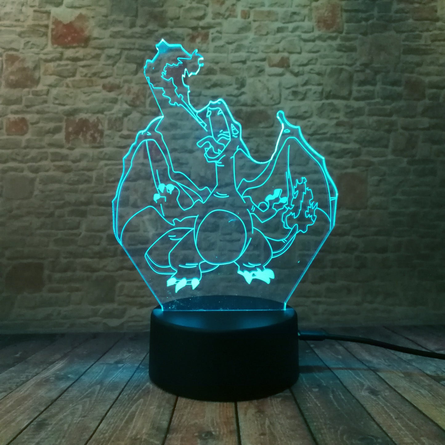 Lámpara 3D Acrílica Pokémon