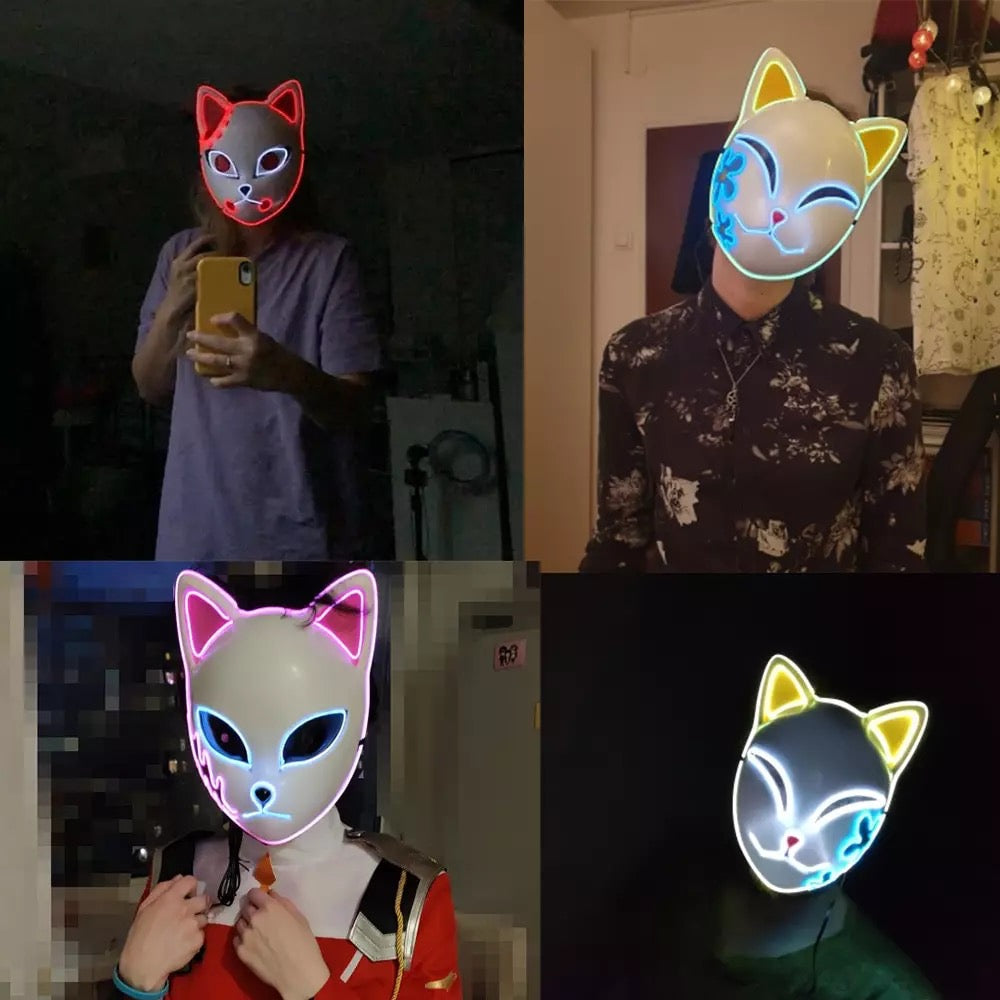 Máscaras de cosplay (LED)