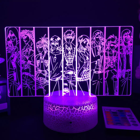 Bleach Acrylic 3D Lamp