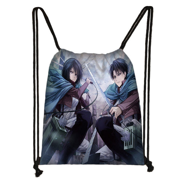 Anime Drawstring Bags