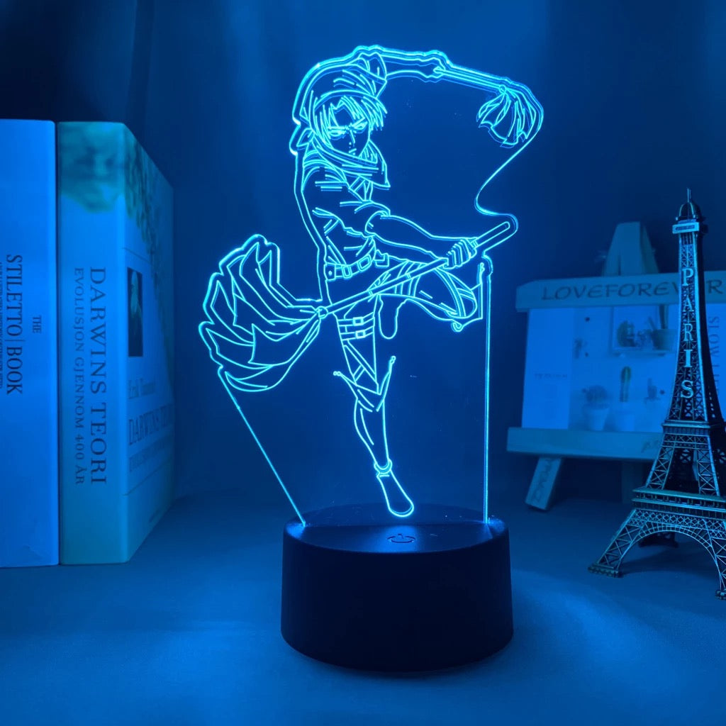 Attack On Titan 3D Acrylic Lamp