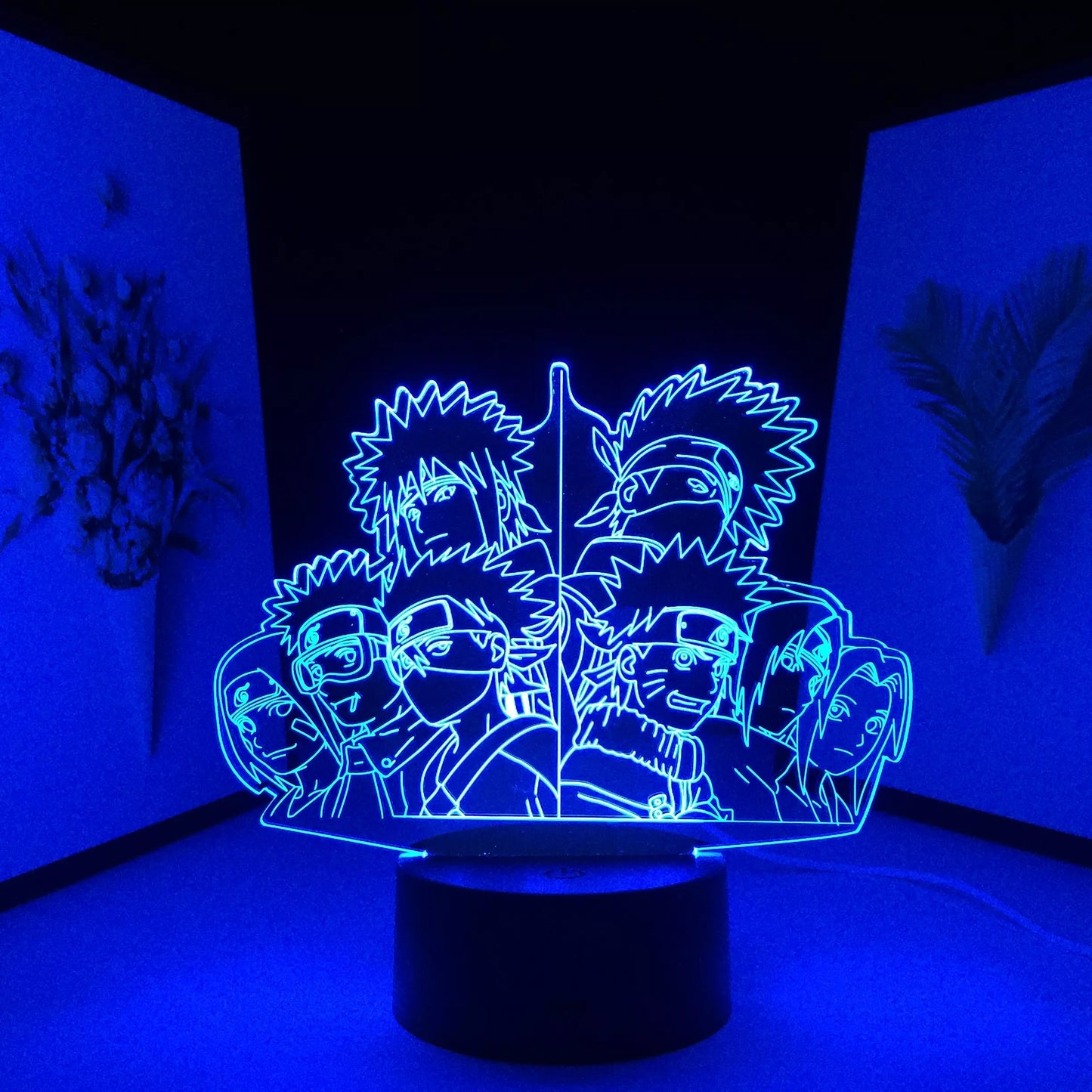 Naruto Acrylic 3D Lamp