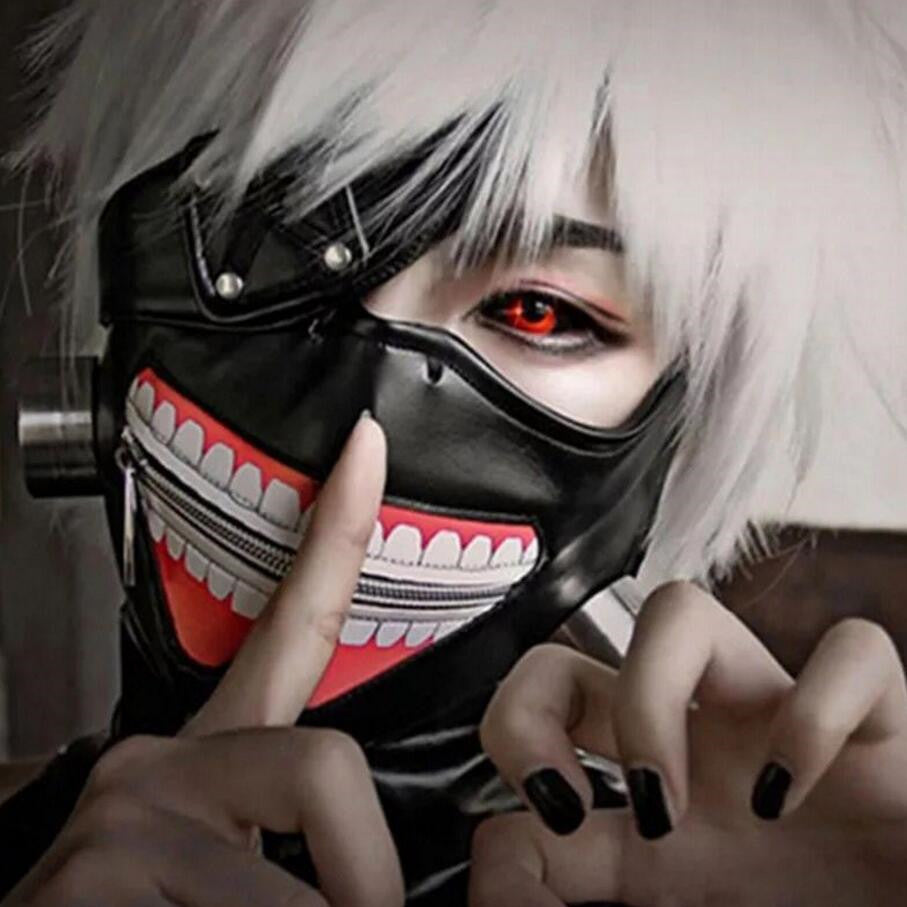 Máscara de Cosplay de Ghoul de Tokio